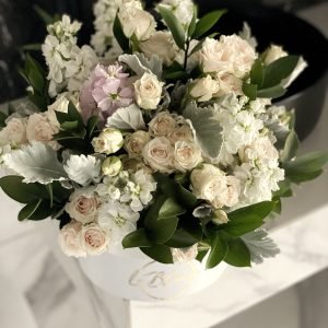 Bouquet Blanco Flores Varias
