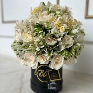 Bouquet Rosas + Astromelias